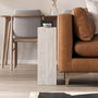 Hanah Home Simpi Mesa Auxiliar Blanco Antiguo